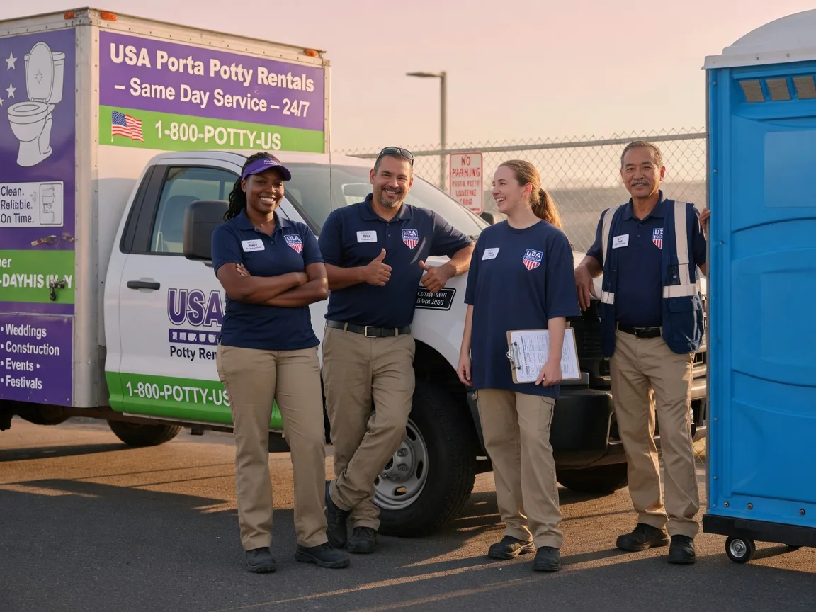 Porta Potty Rental company in Montville, CT